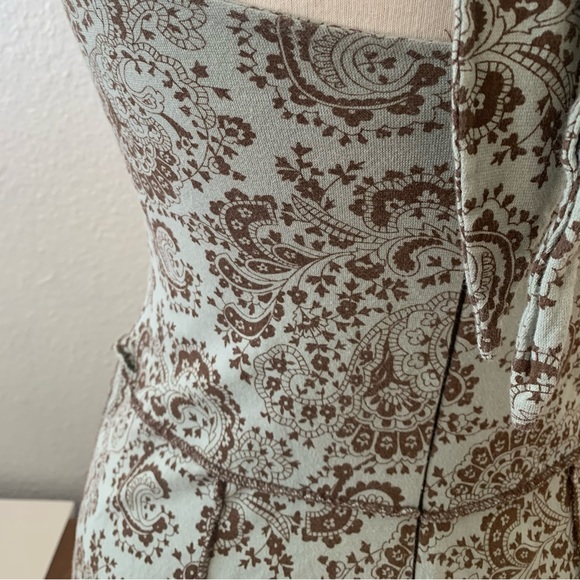 Poetic Justice Halter Dress; 100% organic cotton with paisley print - Picture 8 of 11